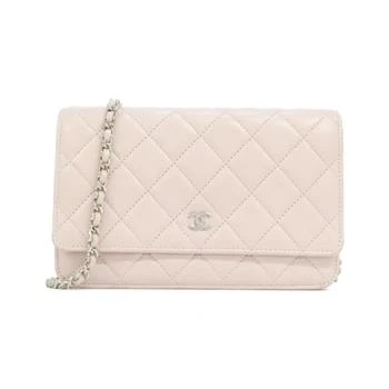 Chanel | Leather Chain/Shoulder Wallet (Pre-Owned)