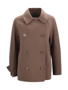 Max Mara | 'S Max Mara Louise Double Breasted Short Belted Jacket