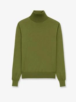 Yves Saint Laurent | Cashmere, wool and silk turtleneck sweater