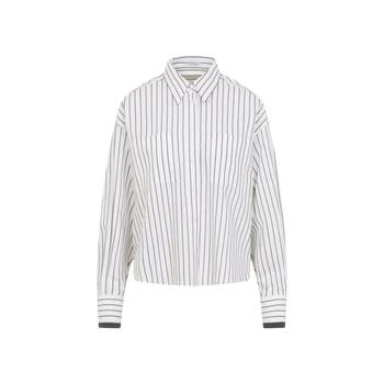 Brunello Cucinelli | Brunello Cucinelli Striped Long Sleeved Shirt