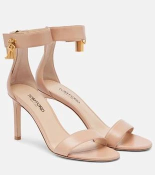 Tom Ford | Padlock leather sandals