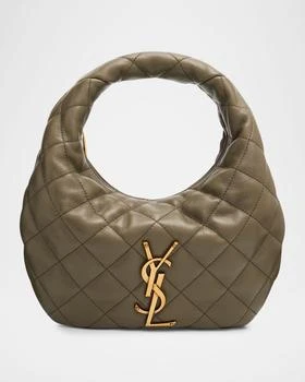 Yves Saint Laurent | Icare Baby YSL Quilted Leather Hobo Bag