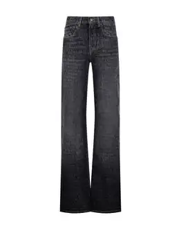 Balenciaga | Balenciaga Logo Detailed Flared Jeans
