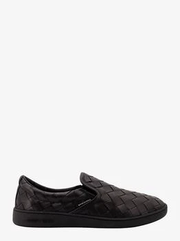 Bottega Veneta | Leather slip-on sneakers with Intrecciato motif