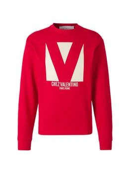 Valentino | Valentino Garavani Logo Printed Crewneck Sweatshirt