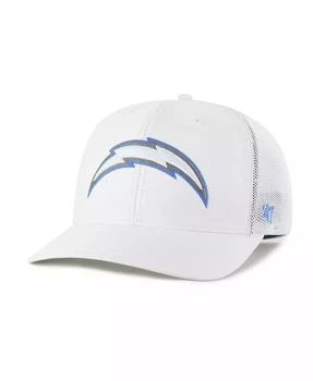Men's White Los Angeles Chargers Snowball Trophy Stretch Fit Hat