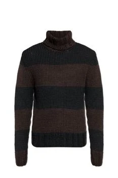 Dolce & Gabbana | Dolce & Gabbana Roll-Neck Striped Knit Jumper