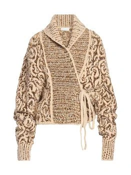 Dries Van Noten | Tekla Embellished Wool-Blend Sweater