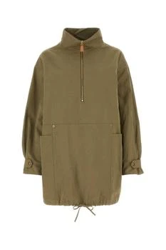 Prada | Prada Half-Zipped Drawstring Jacket