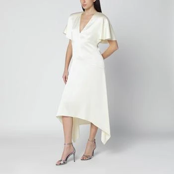 Stella McCartney | Butter-colored satin midi dress