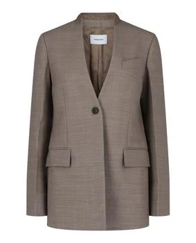 Salvatore Ferragamo | Single-Breasted Wool Blazer
