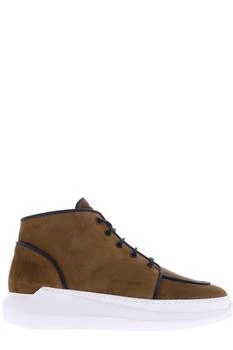 Giuseppe Zanotti | Giuseppe Zanotti Round Toe Lace-Up Sneakers