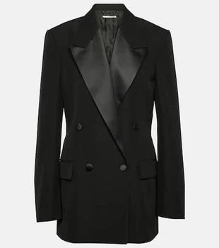 Stella McCartney | Double-breasted wool tuxedo jacket