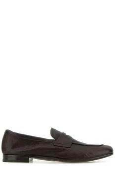 Prada | Prada Logo-Detailed Slip-On Loafers