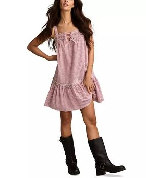 Women's Easy Cotton Sleeveless Mini Day Dress