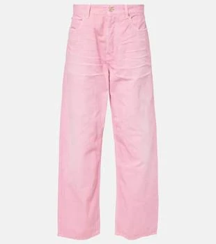 Balenciaga | High-rise wide-leg jeans