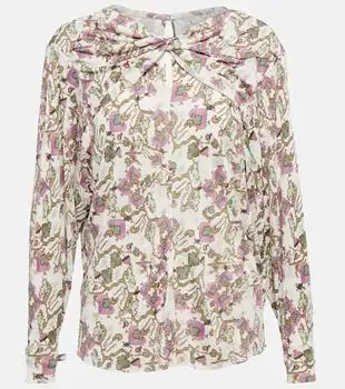 Isabel Marant | Jociae printed jersey top