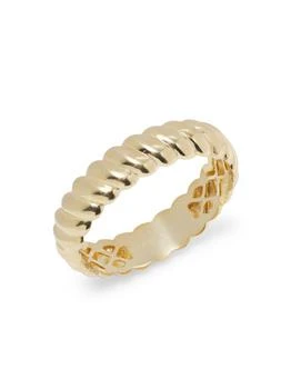 Saks Fifth Avenue | 14K Yellow Gold Twist Band Ring