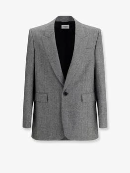 Yves Saint Laurent | Prince of Wales wool blazer