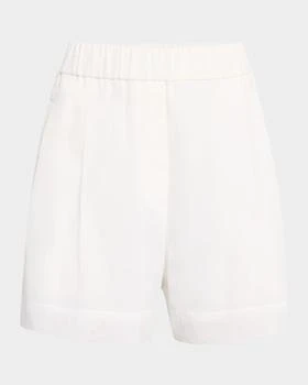 Brunello Cucinelli | Pull-Up Cotton Gauze Shorts