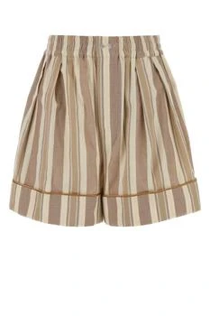 Yves Saint Laurent | Saint Laurent Striped Pajama Shorts