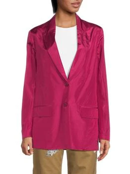 Valentino | Silk Notch Lapel Blazer