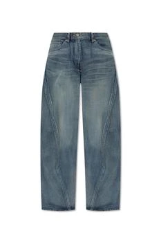 Versace | Versace Logo-Patch Twisted Jeans