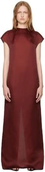 Khaite | Burgundy Lohan Maxi Dress