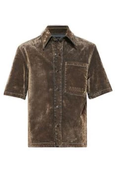 AMIRI | Amiri Velvet Camp Shirt