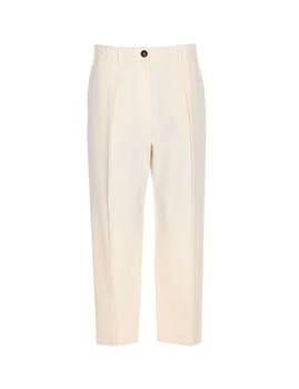 Brunello Cucinelli | Brunello Cucinelli Pleated Cropped Trousers