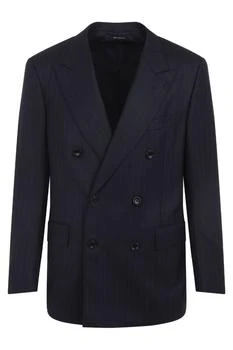 Tom Ford | Tom Ford Long Sleeve Pinstripe Blazer