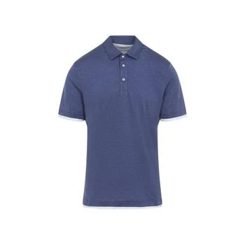 Brunello Cucinelli | Brunello Cucinelli Short-Sleeved Layered Polo Shirt