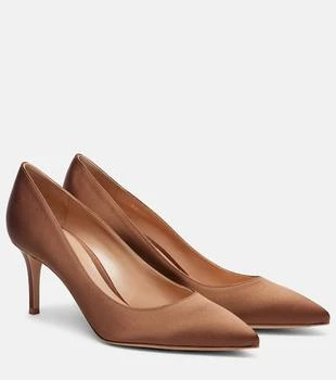 Gianvito Rossi | Gianvito 70 crêpe satin pumps