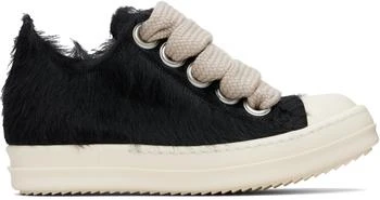 Rick Owens | Black Concordians Jumbolace Low Sneaks Sneakers