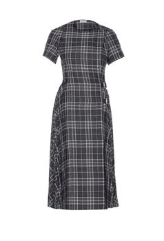 Burberry | Burberry Check Printed Short-Sleeved Dress