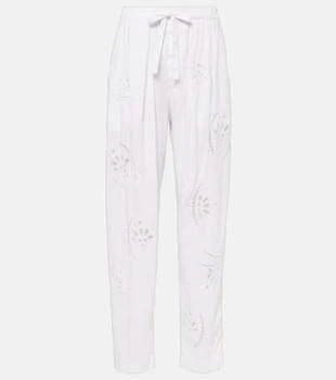Isabel Marant | Hectorina broderie anglaise wide-leg pants