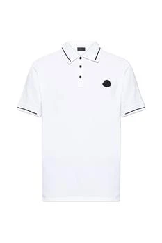 Moncler | Moncler Logo Patch Short-Sleeve Polo Shirt