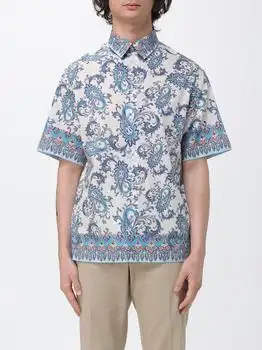 ETRO | Etro Cotton Shirt with Paisley Print