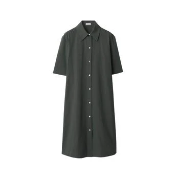 Burberry | Burberry - Women's Cotton Blend Shirt Dress