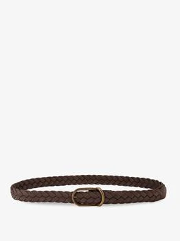 Brunello Cucinelli | Suede woven belt