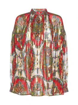 ETRO | Etro Paisley Pattern Long-Sleeved Blouse