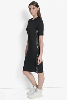 BODYCON DRESS WITH LOGO TAPING