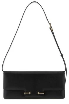 Tom Ford | Tom Ford Supple Logo Buckled Shoulder Bag