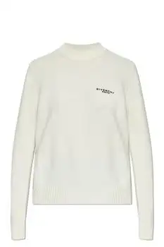 Givenchy | Givenchy Paris Signature Embroidered Knitted Jumper
