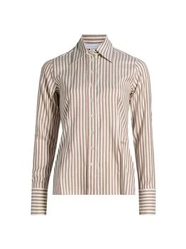 Stella McCartney | Silk Stripe Slim Shirt