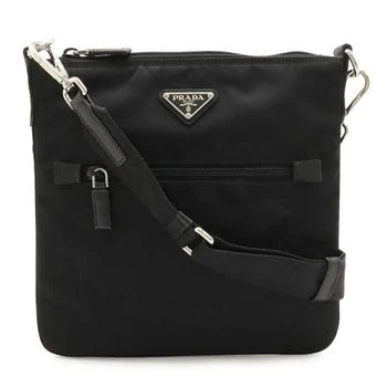 Prada | Nylon Leather Shoulder Bag (Pre-Owned)