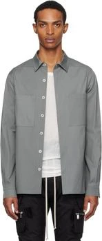 Rick Owens | Gray Concordians Outer Shirt