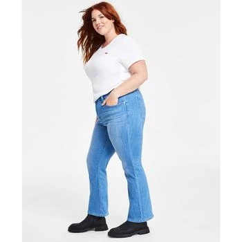 Levi's Trendy Plus Size 725 High-Rise Bootcut Jeans
