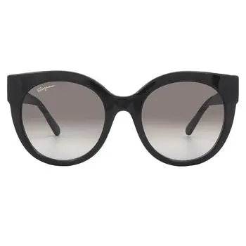 Salvatore Ferragamo Salvatore Ferragamo Grey Cat Eye Ladies Sunglasses SF1031S 001 53