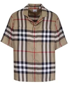 Burberry | Burberry Checked Short-Sleeved Shirt